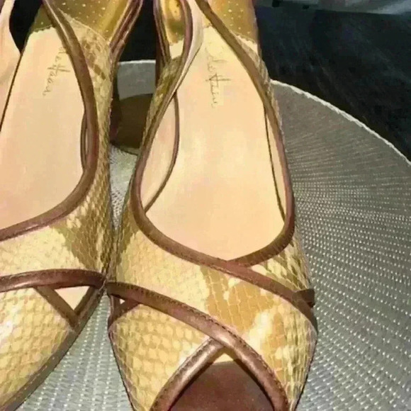 Cole‎ Haan sling back wedge sandal - Picture 4 of 6